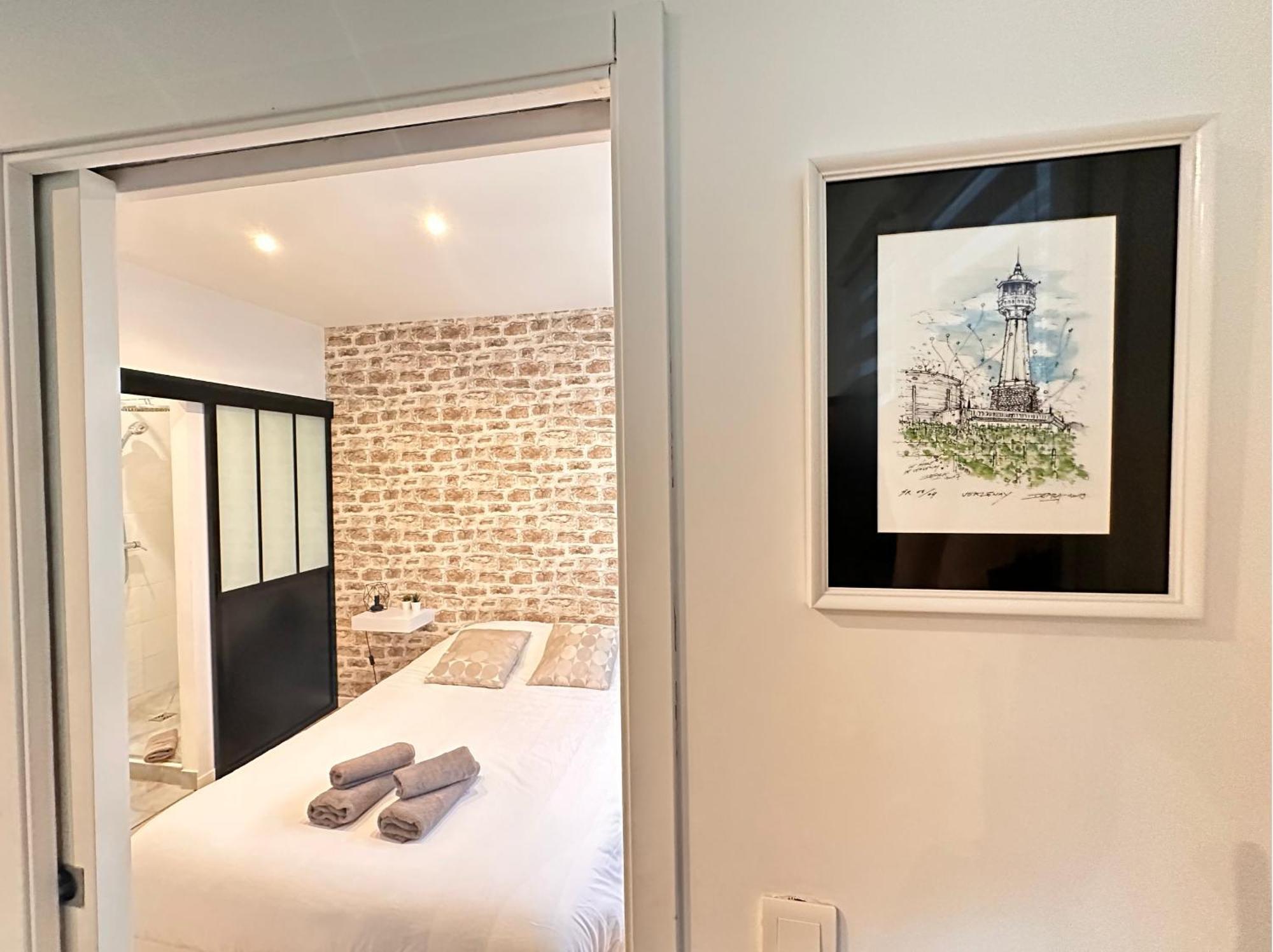 Le Remois - Charmant T2 - Renove - Parking - Cour Privative - Wifi Реймс Екстериор снимка